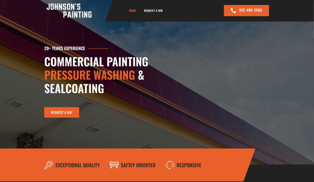 Home Johnson's Painting Services
